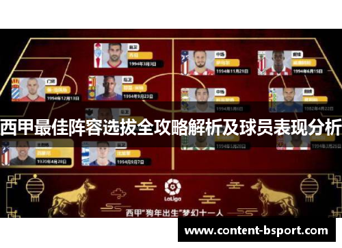 西甲最佳阵容选拔全攻略解析及球员表现分析