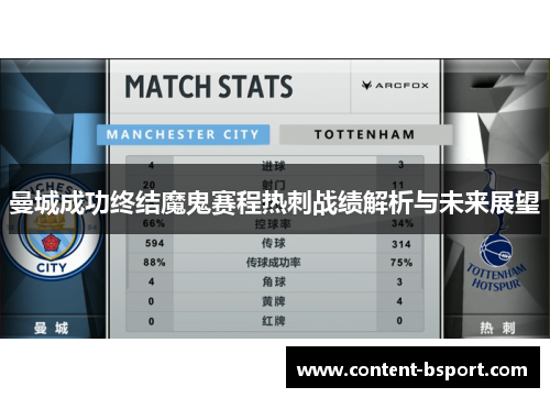 曼城成功终结魔鬼赛程热刺战绩解析与未来展望
